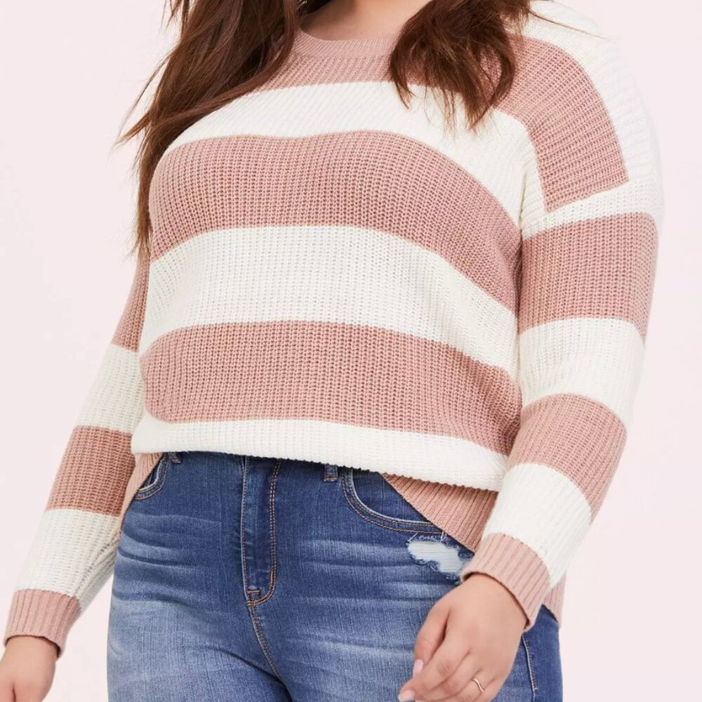 Torrid Pullover Drop Shoulder Sweater Size 3